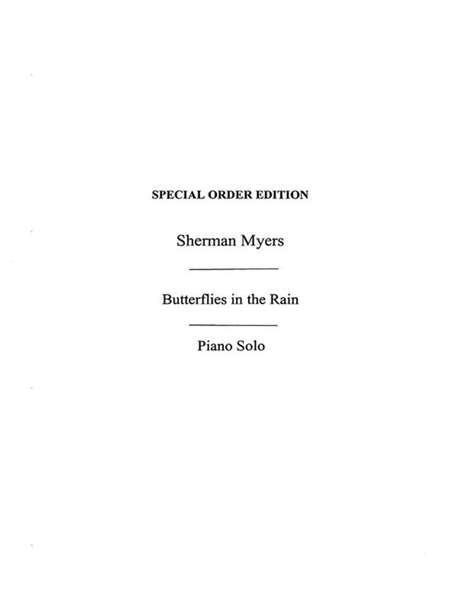 Myers, S Butterflies In The Rain Original